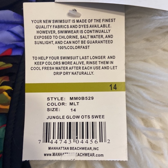 Maxine of Hollywood Swimsuit size 14 brand new with tags - Picture 6 of 12